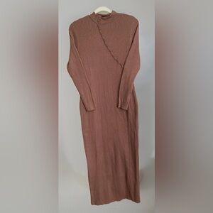 maxi sweater dress - size S